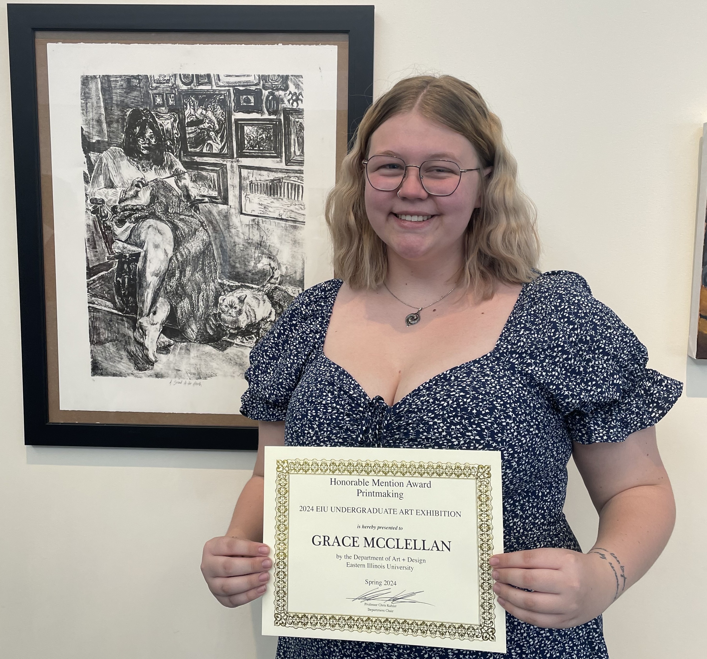 Grace McClellan Thriving in Her Creation and Teaching of Art