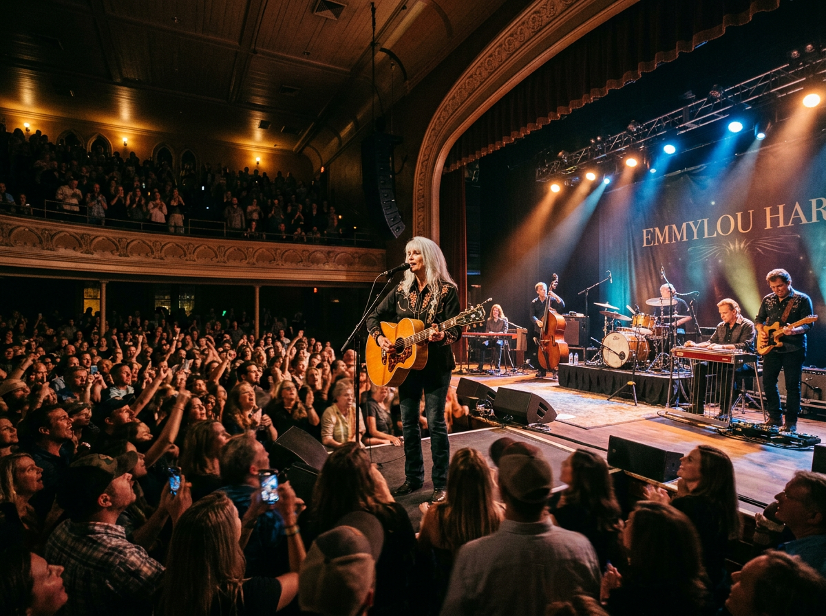 Emmylou Harris Honors Jimmy Buffett with Emotional Debut of His New Song