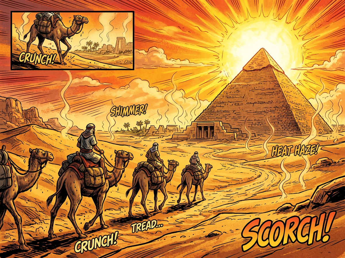 Air-Conditioned Pyramids and Camel Mercy Kills: Lessons from Fifth-Grade Pulp Fiction
