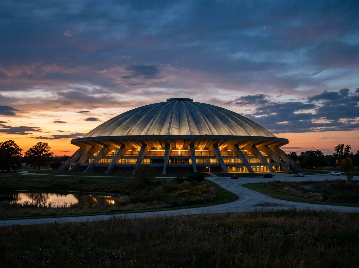 The Concrete Flying Saucer: Arena Rock, Pop Royalty, and Six Decades Inside Assembly Hall